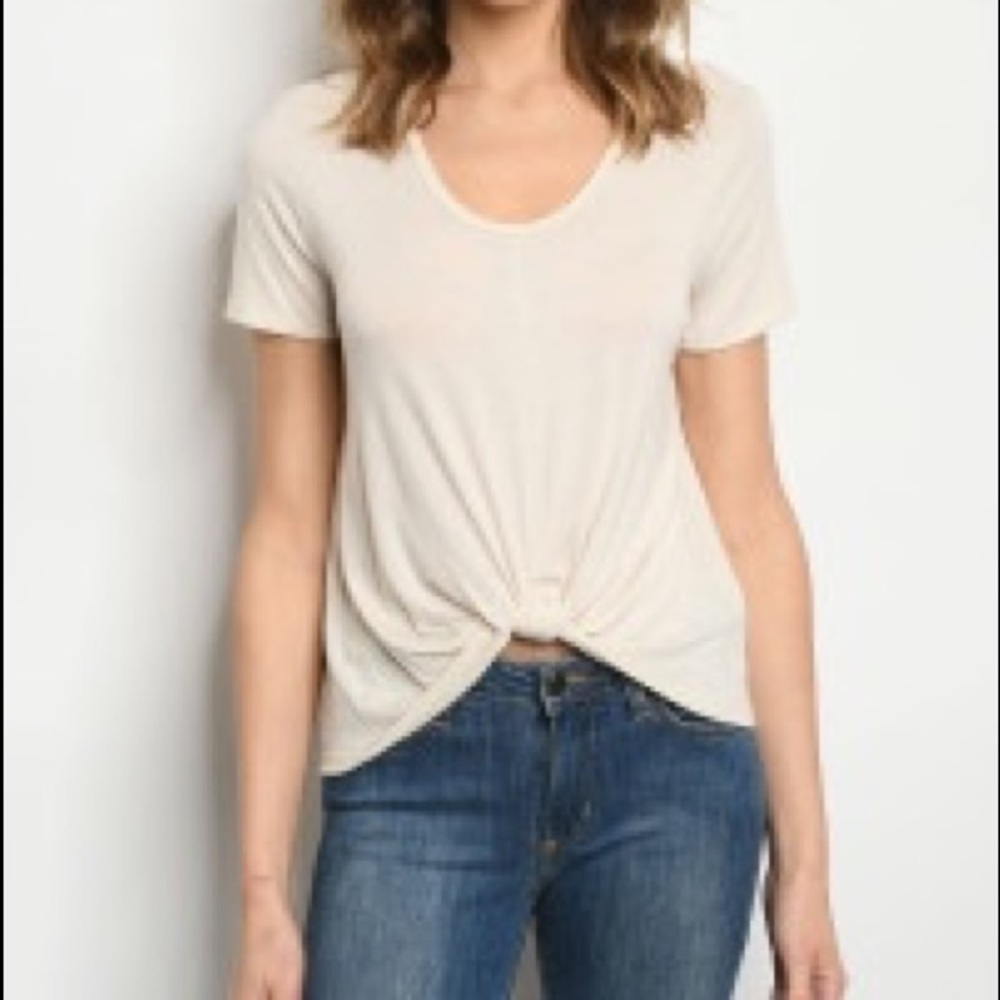 Oatmeal top, super soft!